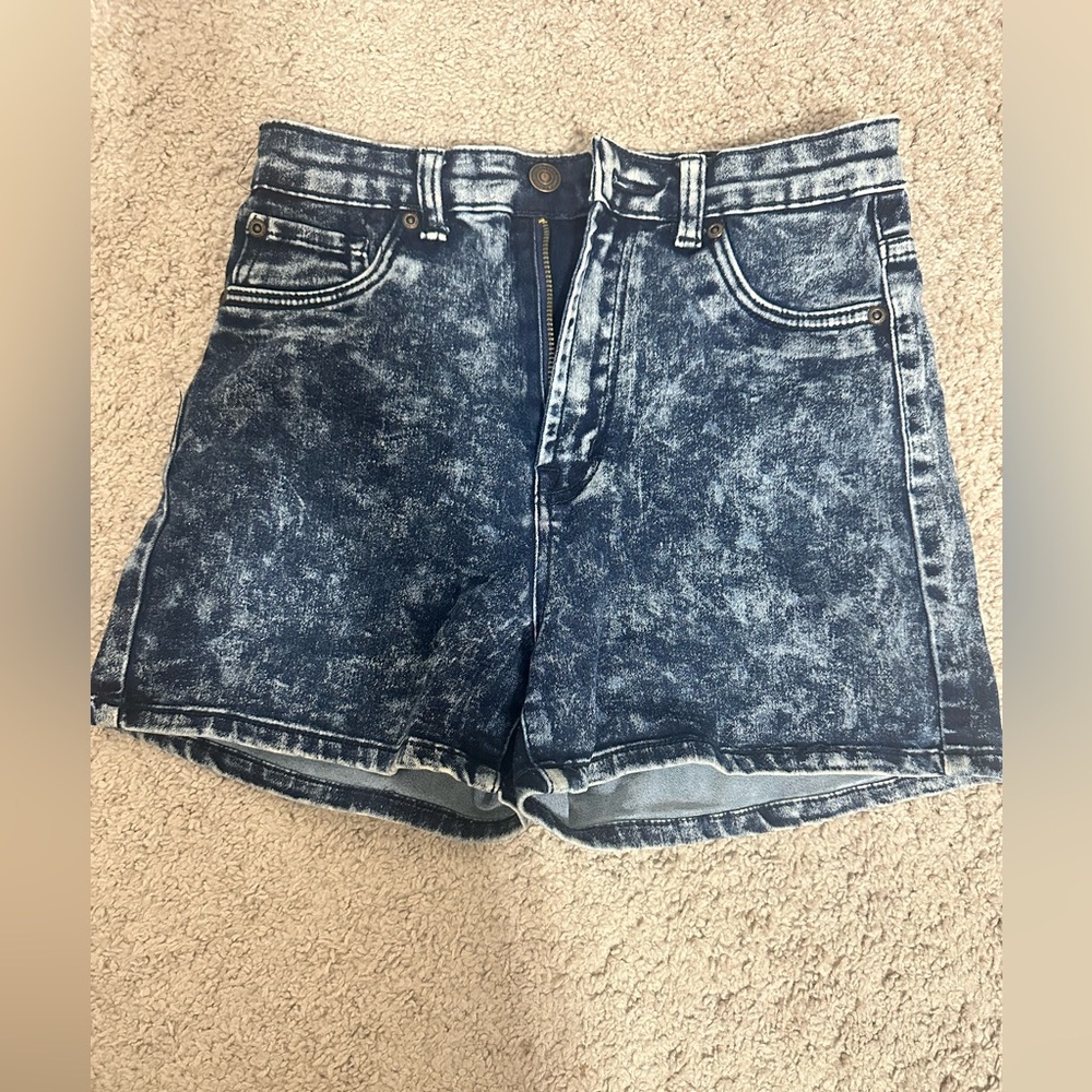 Forever 21 Acid Wash Jean Shorts